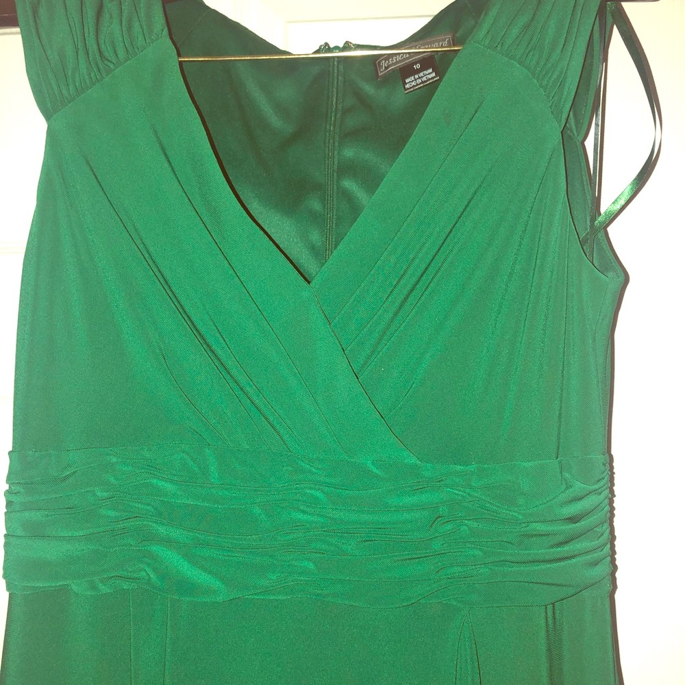 Emerald green Formal dress